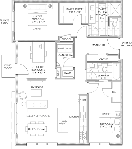 floorplan unit 101