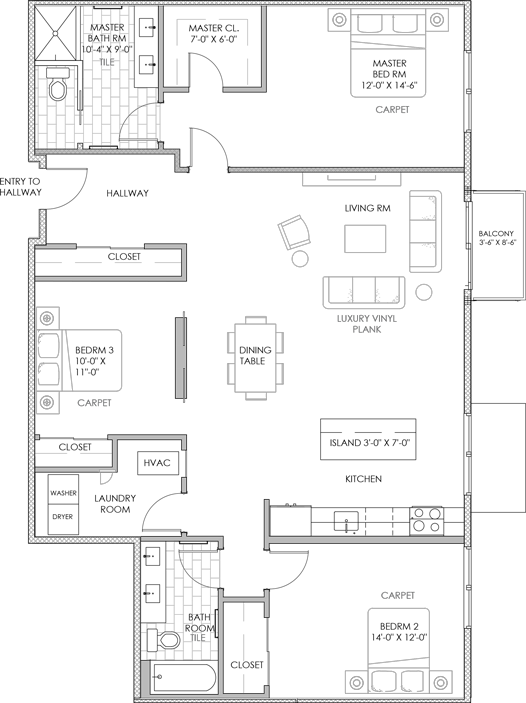 floorplan unit 303