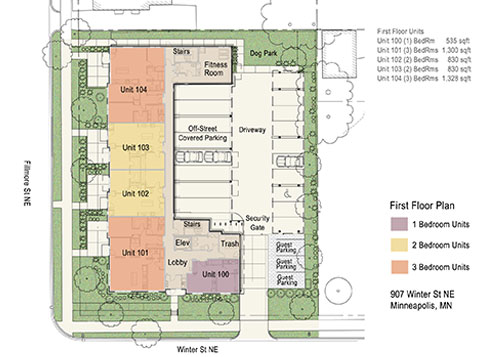 Floorplans - Level 1