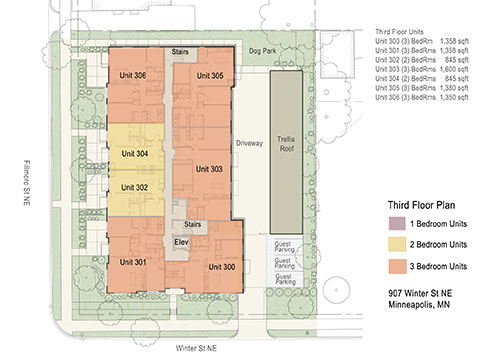 Floorplans - Level 3